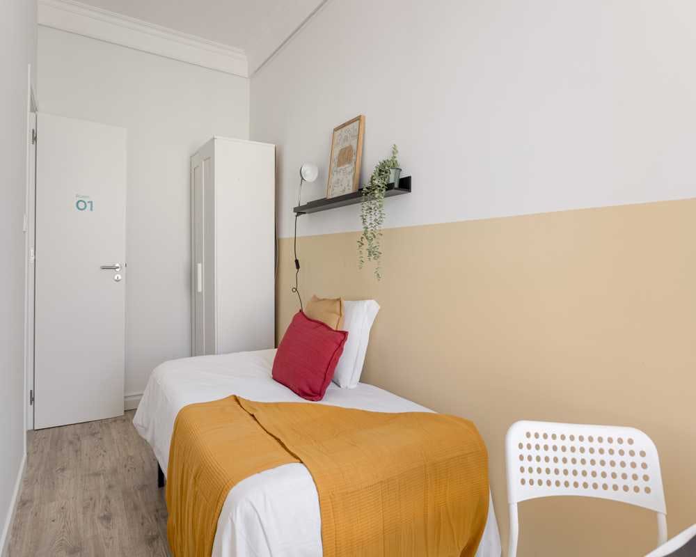 Single room Lisbon, 1 bed, 8m² — photo 1