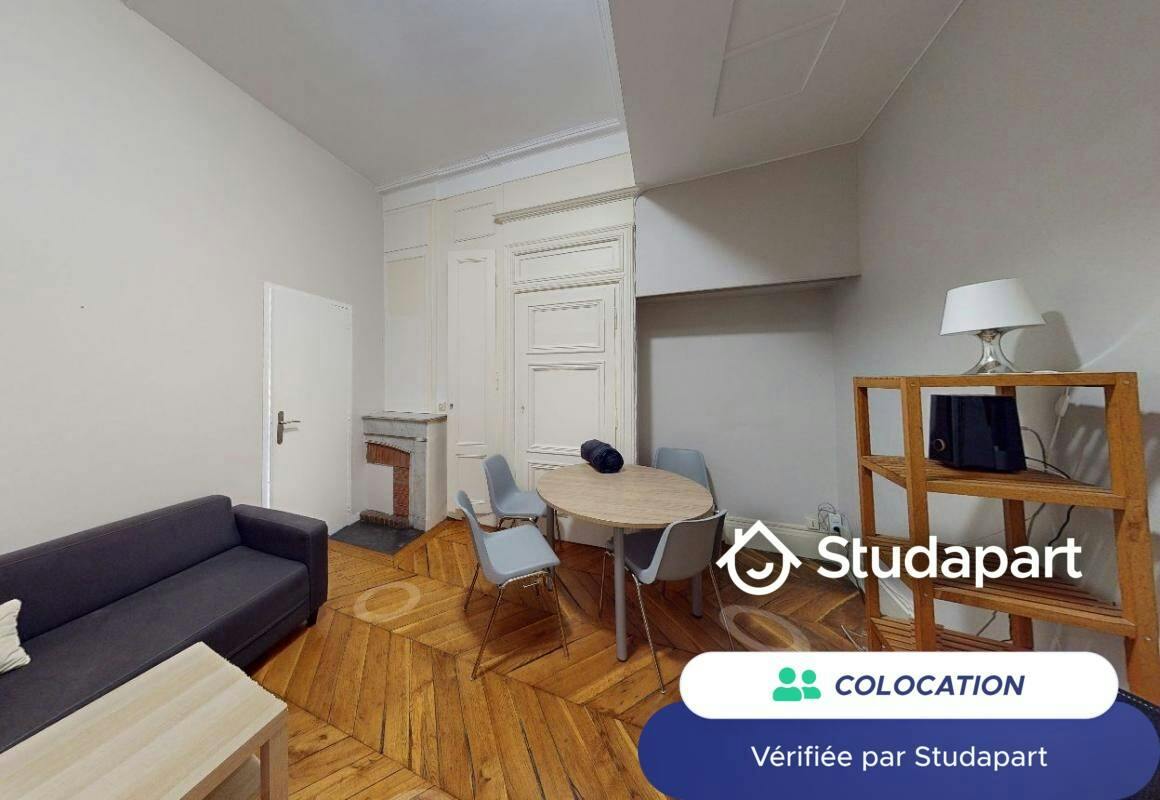 Private room for rent on Rue Émile Zola, Lyon - Vue 5