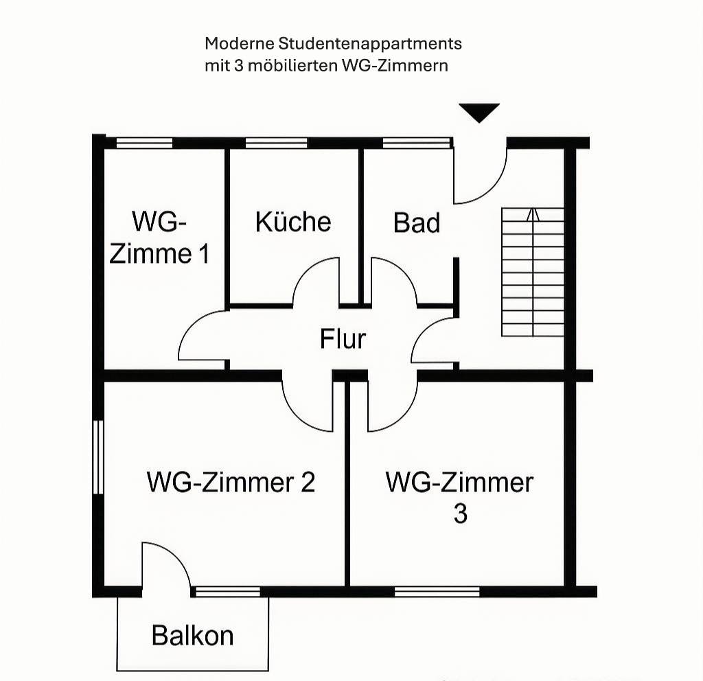 Single room Großbettlingen, 1 bed, 10m² — photo 8