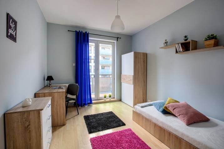 Private room for rent for PLN 1,890 per month in Warsaw, Powstańców Śląskich