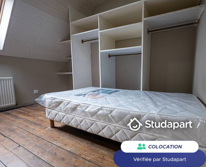Privé kamer te huur voor € 375 per maand in Tourcoing, Rue du Dragon