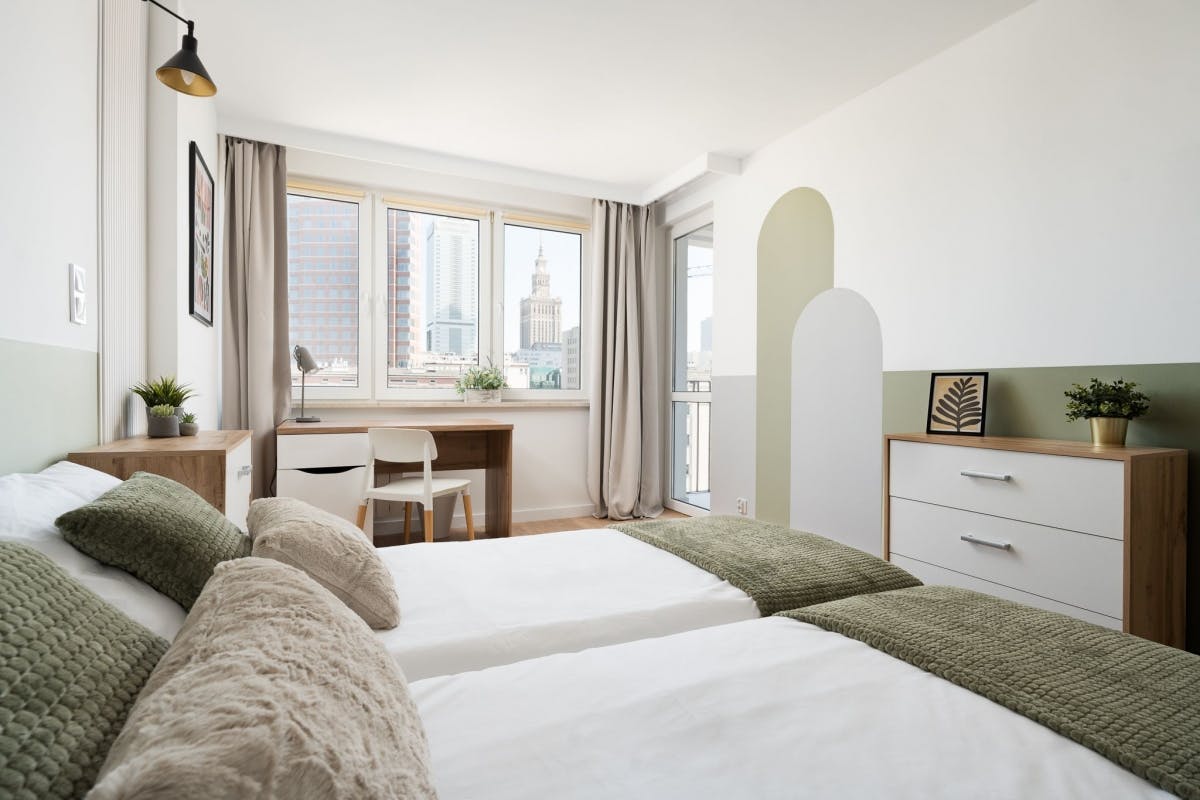 Quarto compartilhado para alugar por PLN 3.300 por mês em Warsaw, Pańska