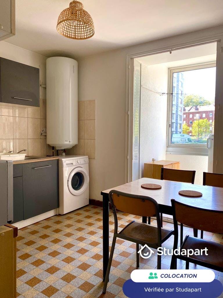 Private room for rent on Avenue Gabriel Péri, Saint-Martin-d’Hères - Vista 3