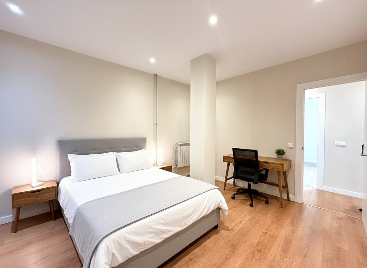 Single room Madrid, 1 bed, 13m² — photo 3