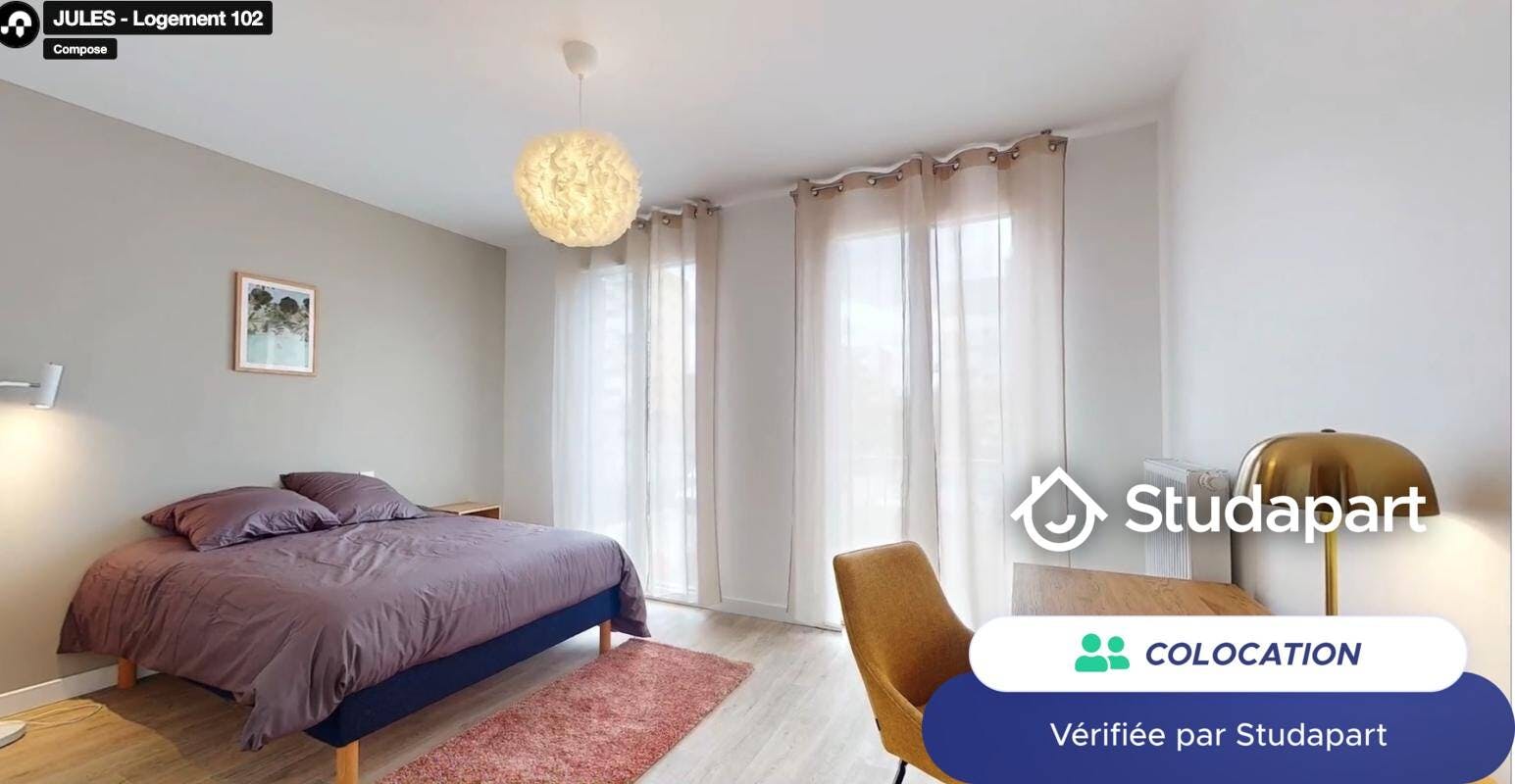 Private room for rent on Rue Alain Barbe Torte, Nantes