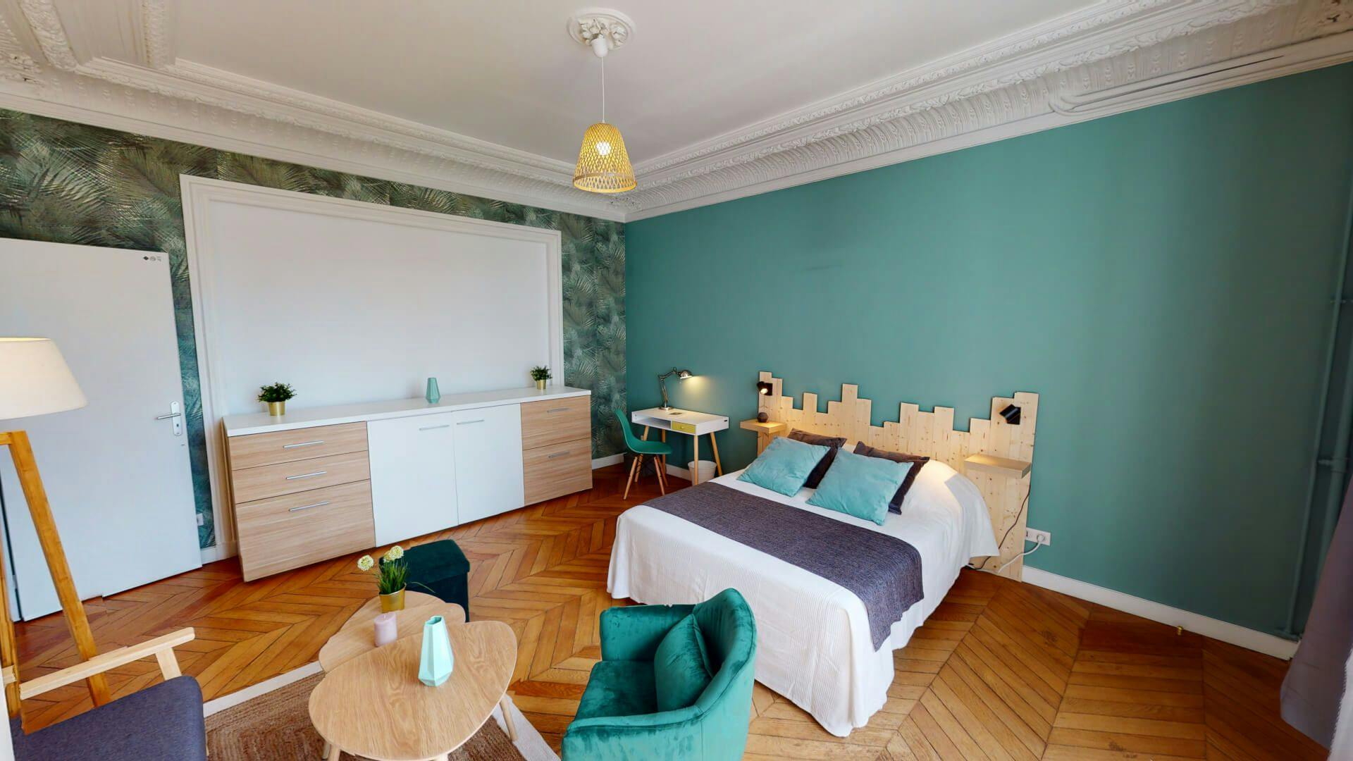 Single room Paris, 1 bed, 22m² — photo 3
