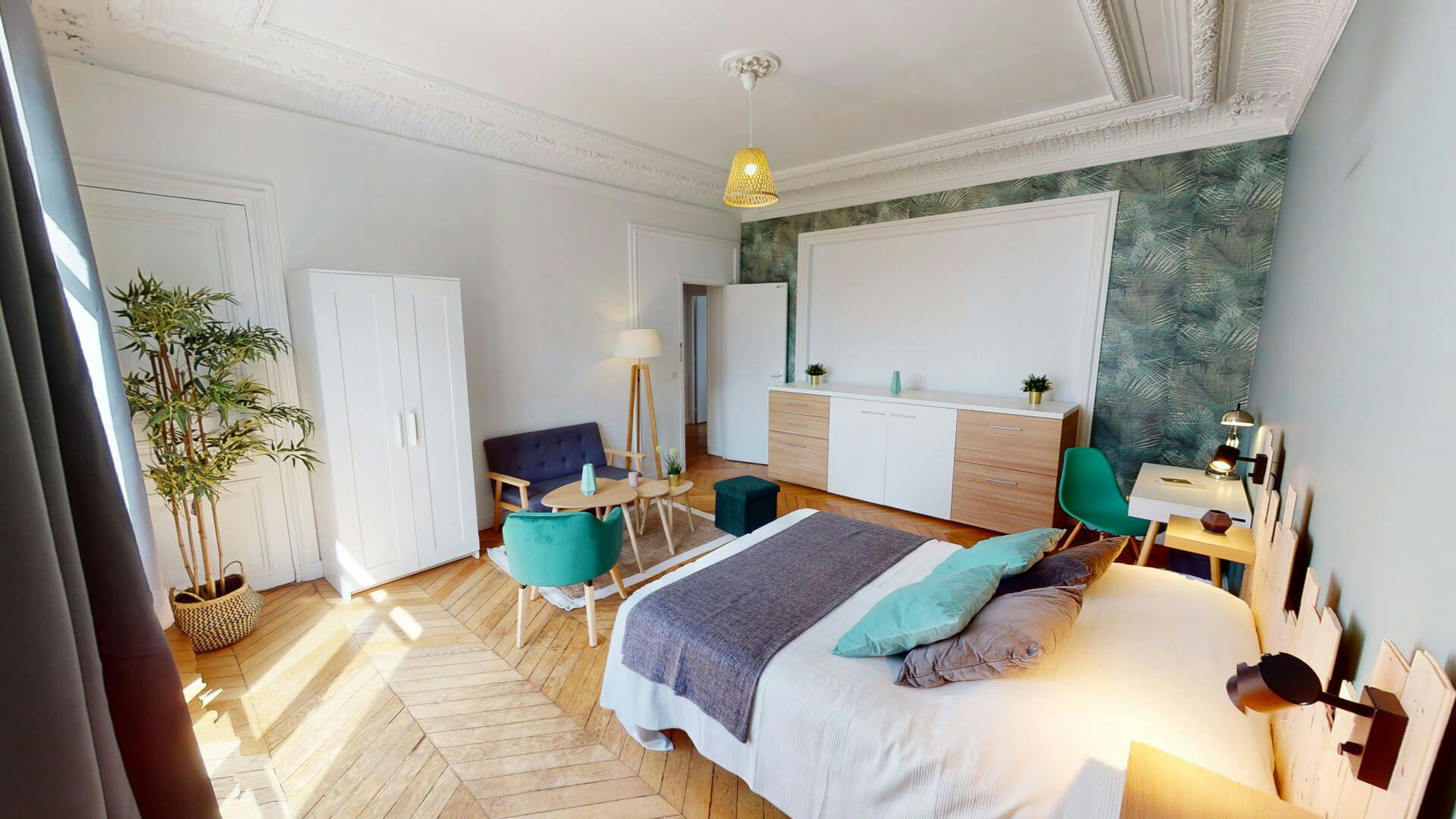 Single room Paris, 1 bed, 22m² — photo 8