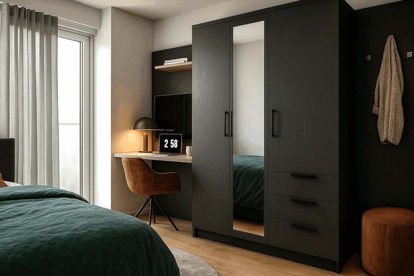 Studio for rent for €900 per month in Nürnberg, Welserstraße