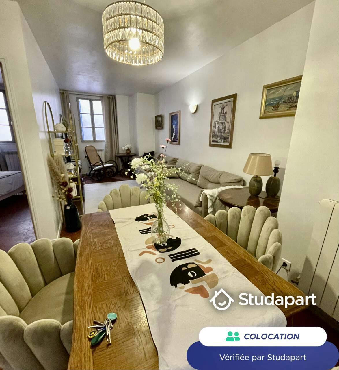 Chambre privée à louer pour 510 €/mois à Grasse, Rue de la Rêve Vieille