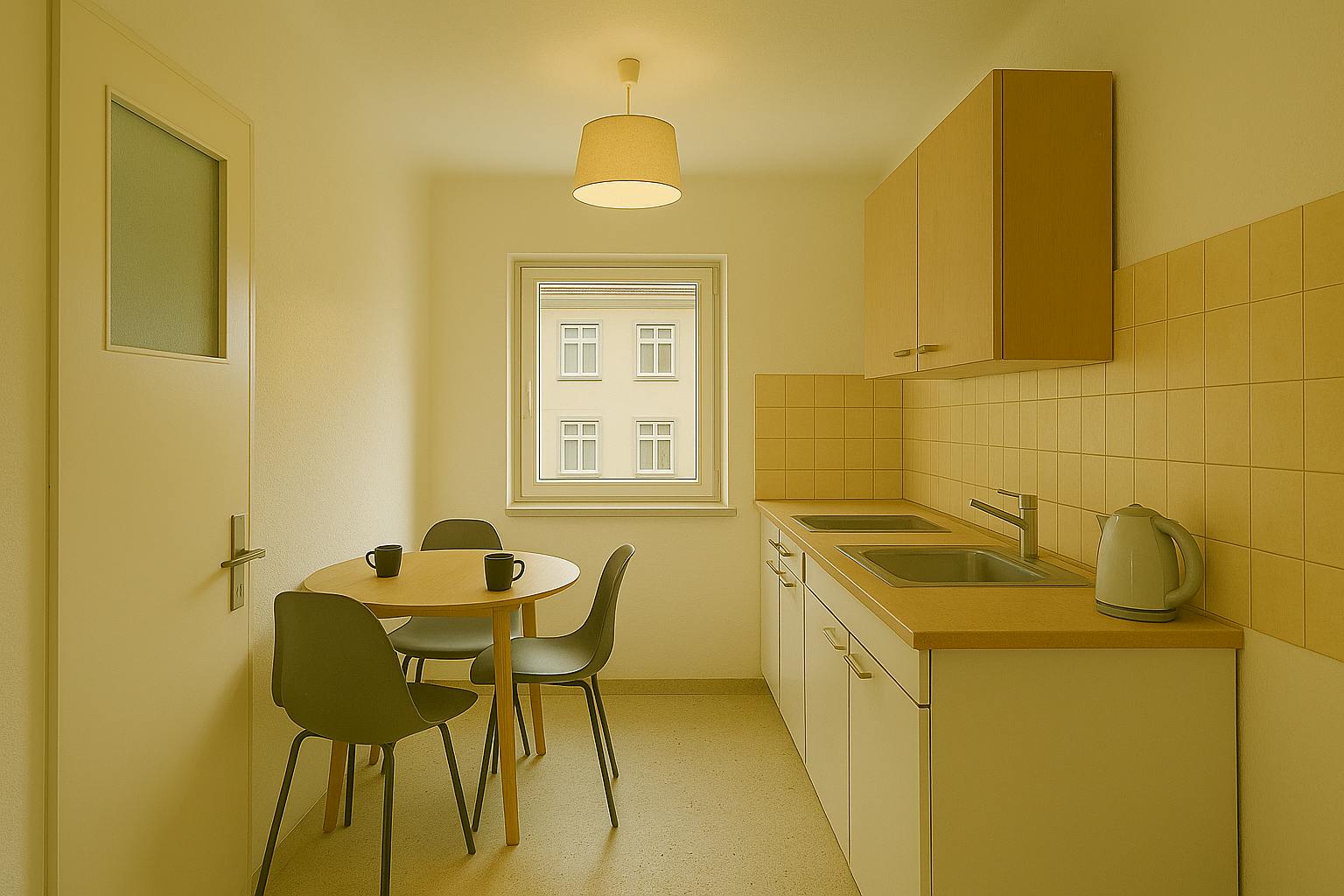 Double room Berlin, 1 bed, 20m² — photo 4