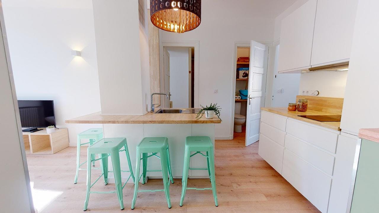 Single room Grenoble, 1 bed, 21m² — photo 2