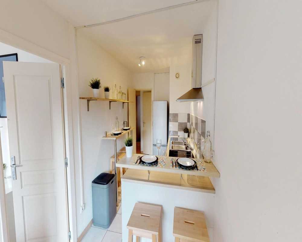 Cameră privată de închiriat pentru 395 EUR pe lună în Lille, Boulevard Montebello