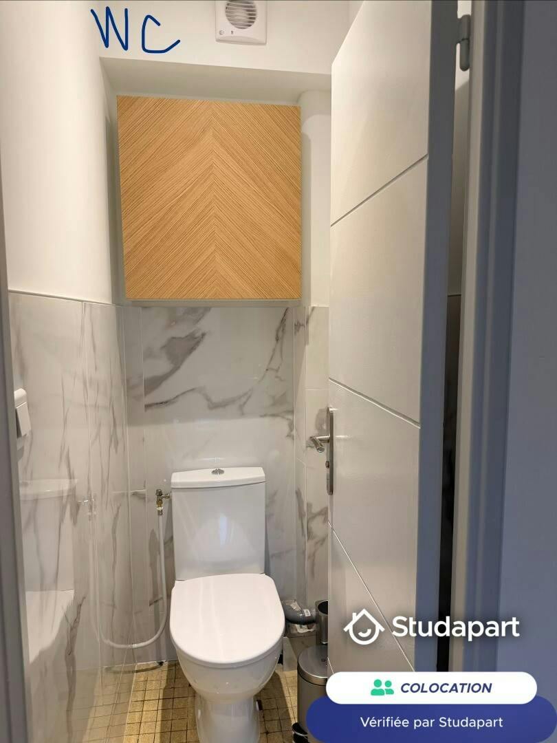 Private room for rent on Avenue du Point du Jour, Lyon - Vue 5