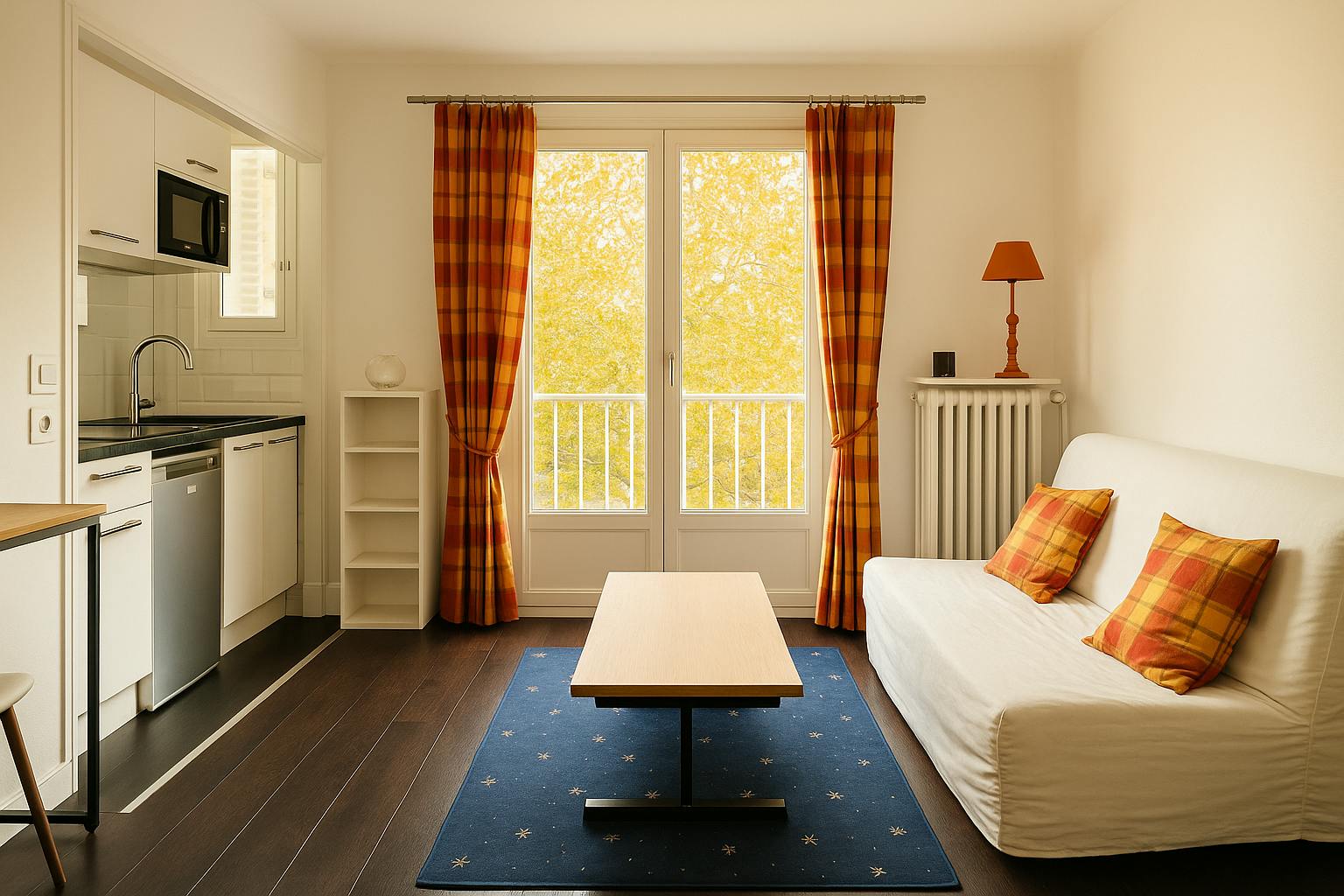 Studio for rent for €1,600 per month in Paris, Boulevard Lannes