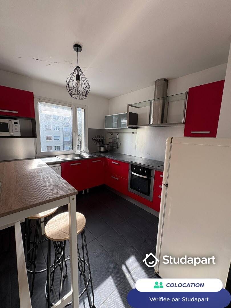 Private room for rent on Boulevard Robert Schuman, Nantes – pohled 3