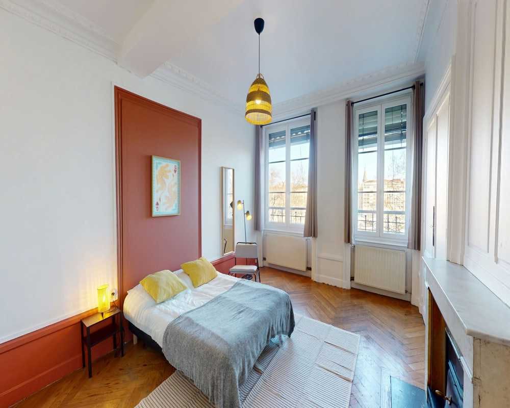 Отдельная комната сдается в аренду за 410 € в месяц в Lyon, Quai Romain Rolland
