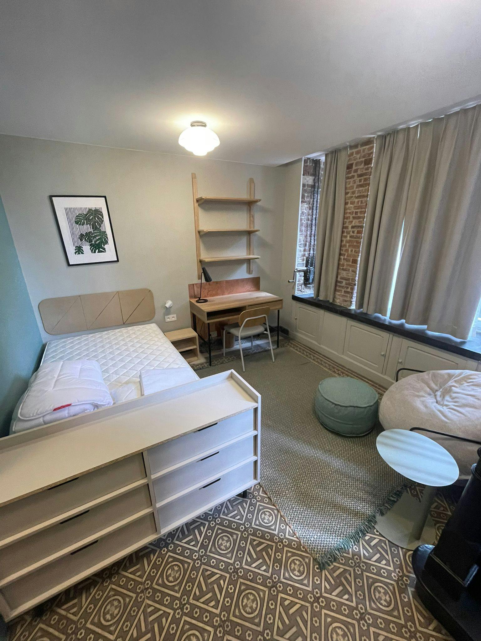 Single room Brussels, 1 bed, 20m² — photo 9