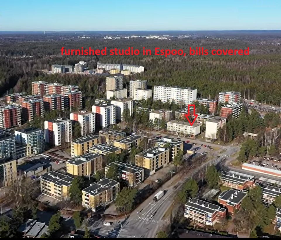 Apartment for rent for €825 per month in Espoo, Täysikuu