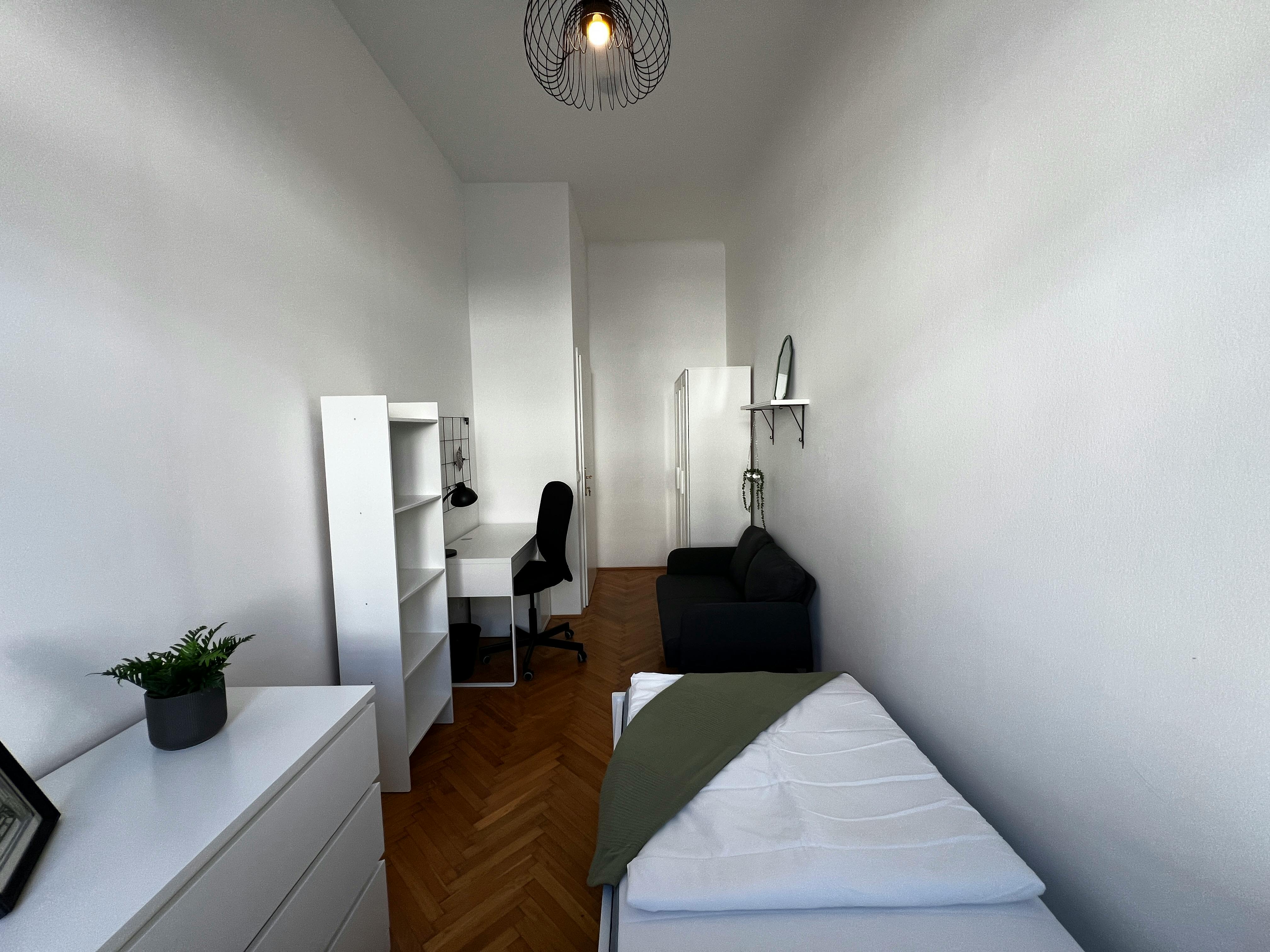 Single room Vienna, 1 bed, 14m² — photo 16