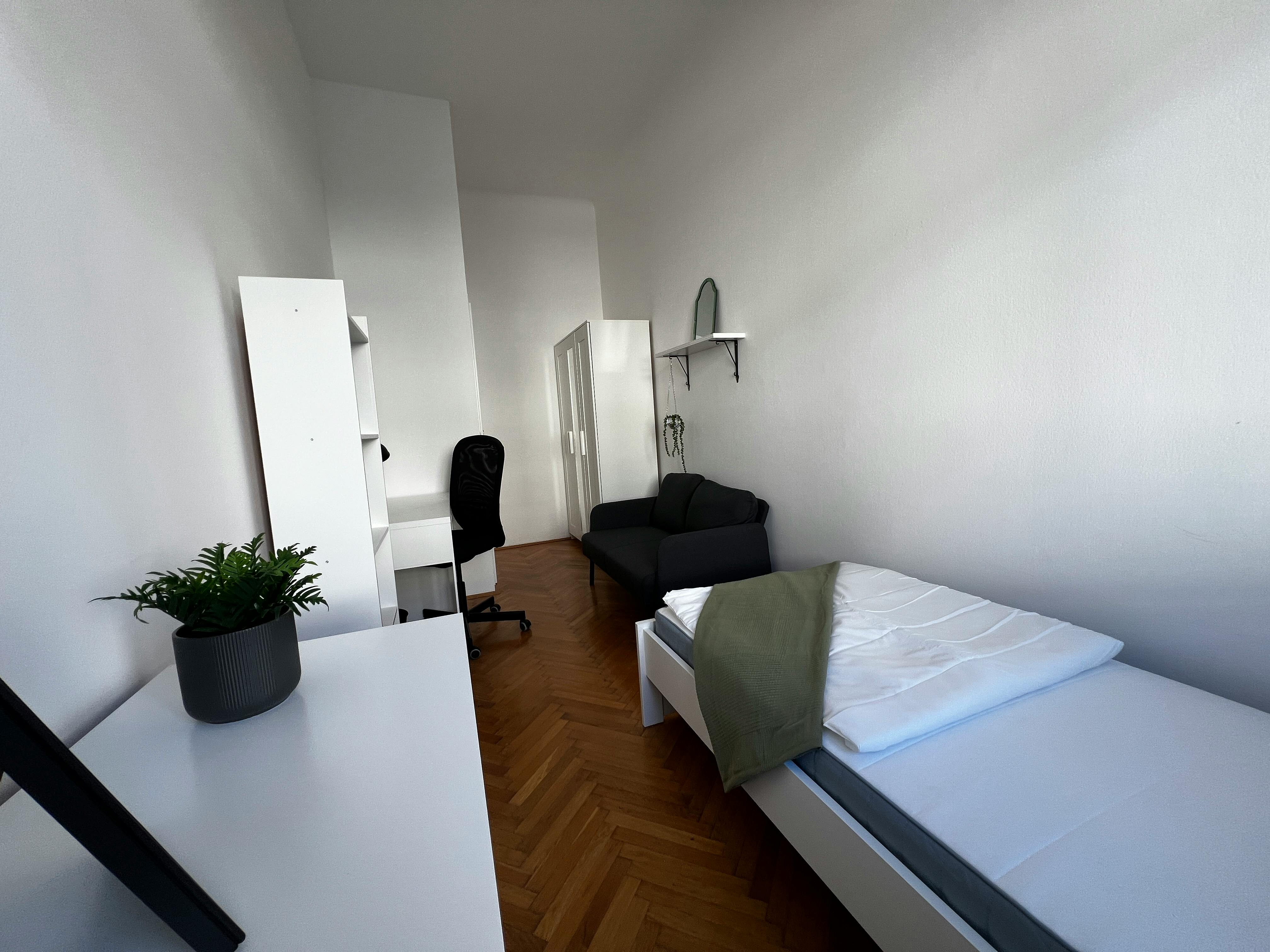 Single room Vienna, 1 bed, 14m² — photo 14