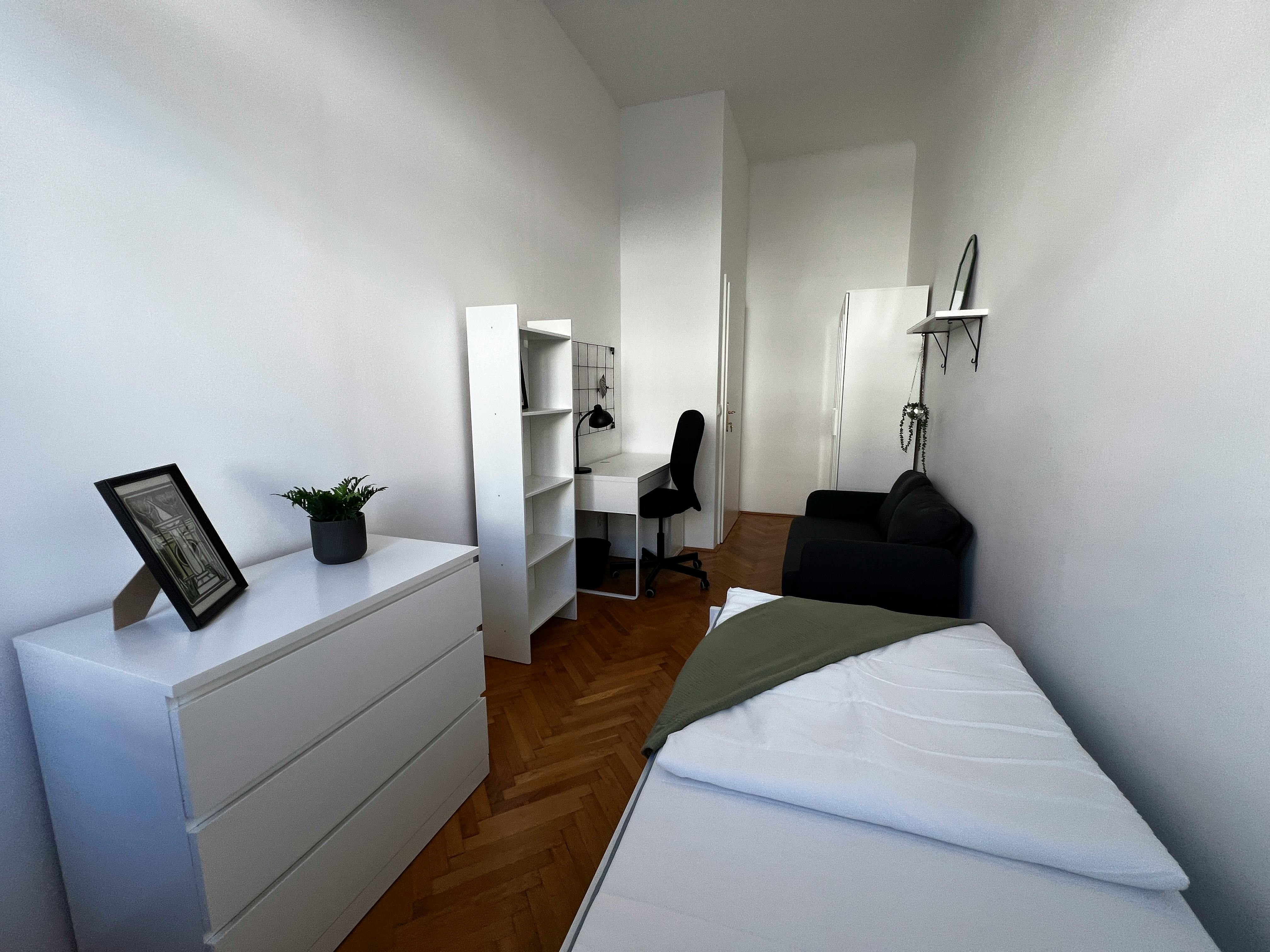 Single room Vienna, 1 bed, 14m² — photo 18