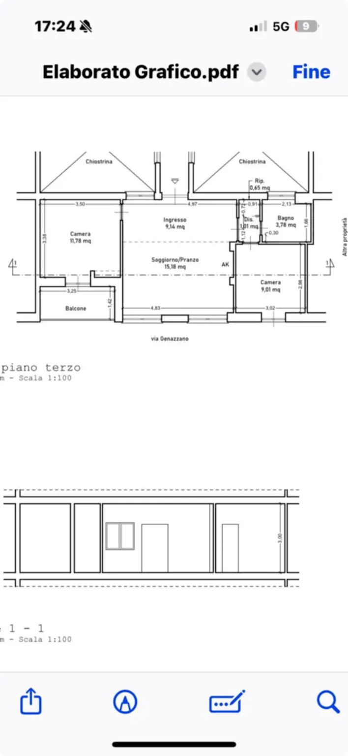 2-Bedroom Apartment in Via Genazzano, Rome (1668313) DOCUMENTATION 2