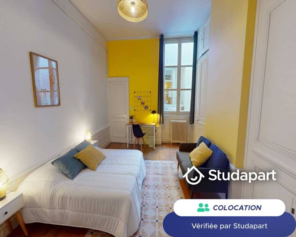 Private room for rent on Quai de la Pêcherie, Lyon - Widok 6