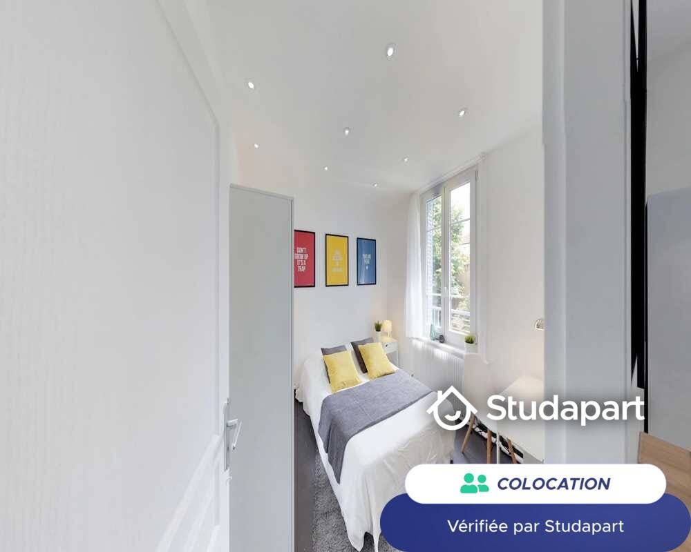 Private room for rent on Rue Maurice Flandin, Lyon - Pogled 4