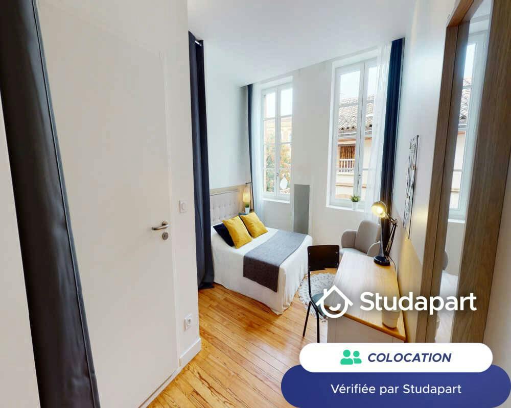 Private room for rent on Rue Bellegarde, Toulouse - Vue 3