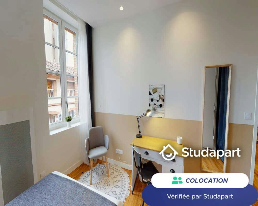 Private room for rent on Rue Bellegarde, Toulouse - Vue 4