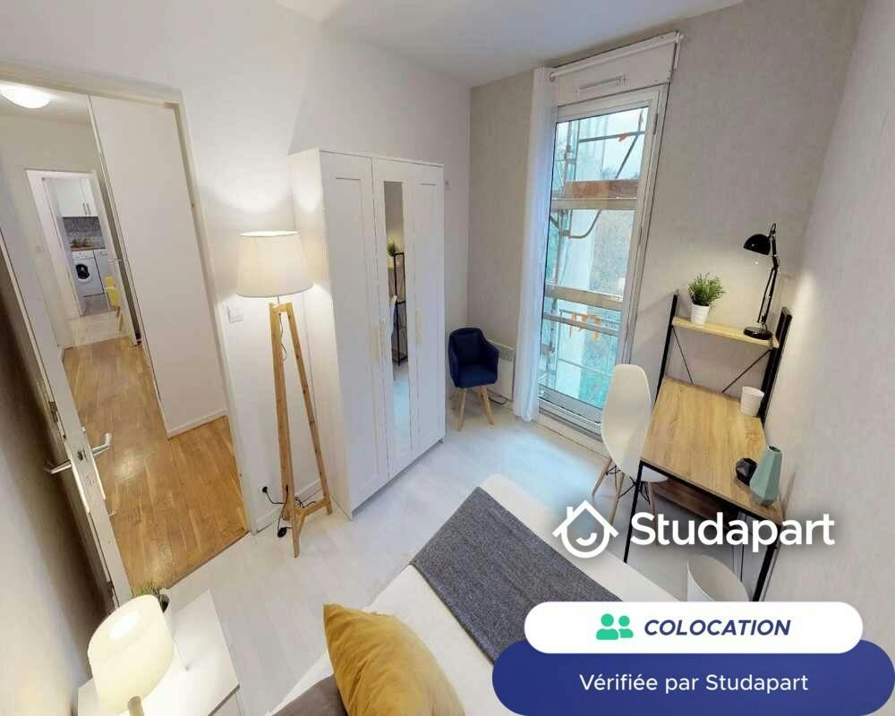 Private room for rent on Rue du Bourbonnais, Lyon - Vue 3
