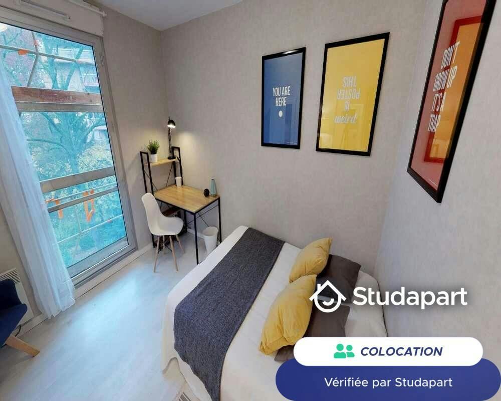 Private room for rent on Rue du Bourbonnais, Lyon - Vue 4