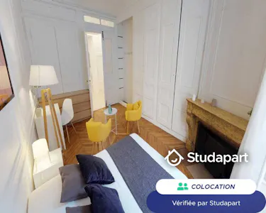 Private room for rent on Rue Jarente, Lyon