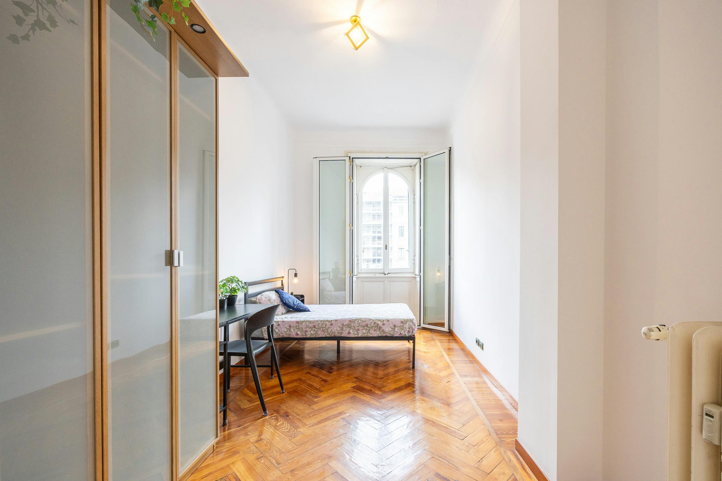 Habitación individual Milán, 1 habitación, 8m² — foto 4