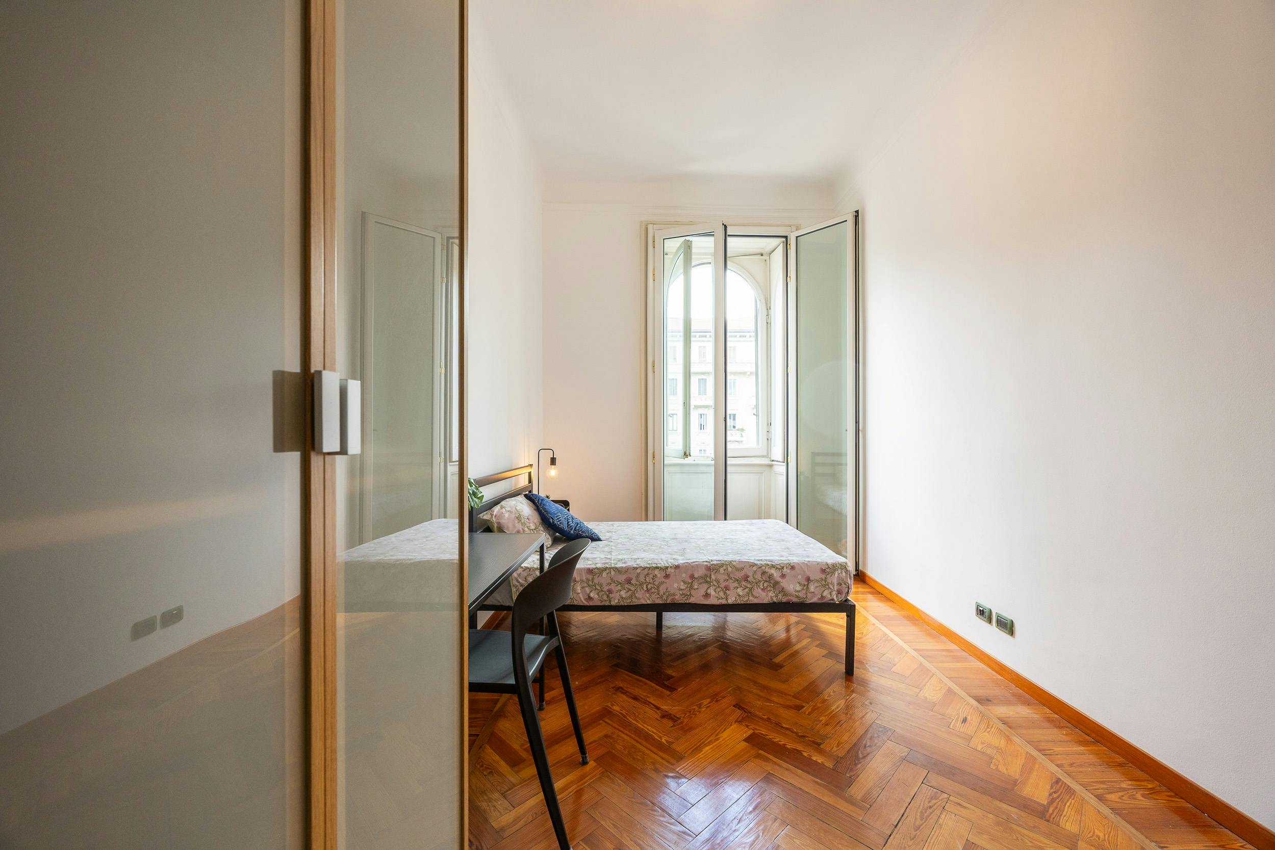 Habitación individual Milán, 1 habitación, 8m² — foto 10