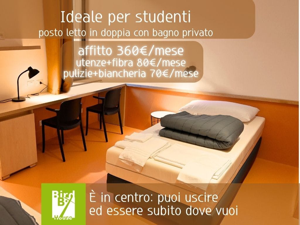 Shared room for rent for €360 per month in Ferrara, Via Colomba