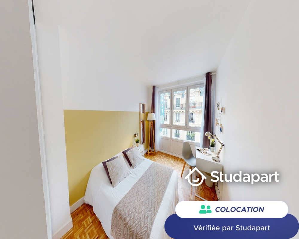Private room for rent for €1,035 per month in Paris, Rue Michel Ange