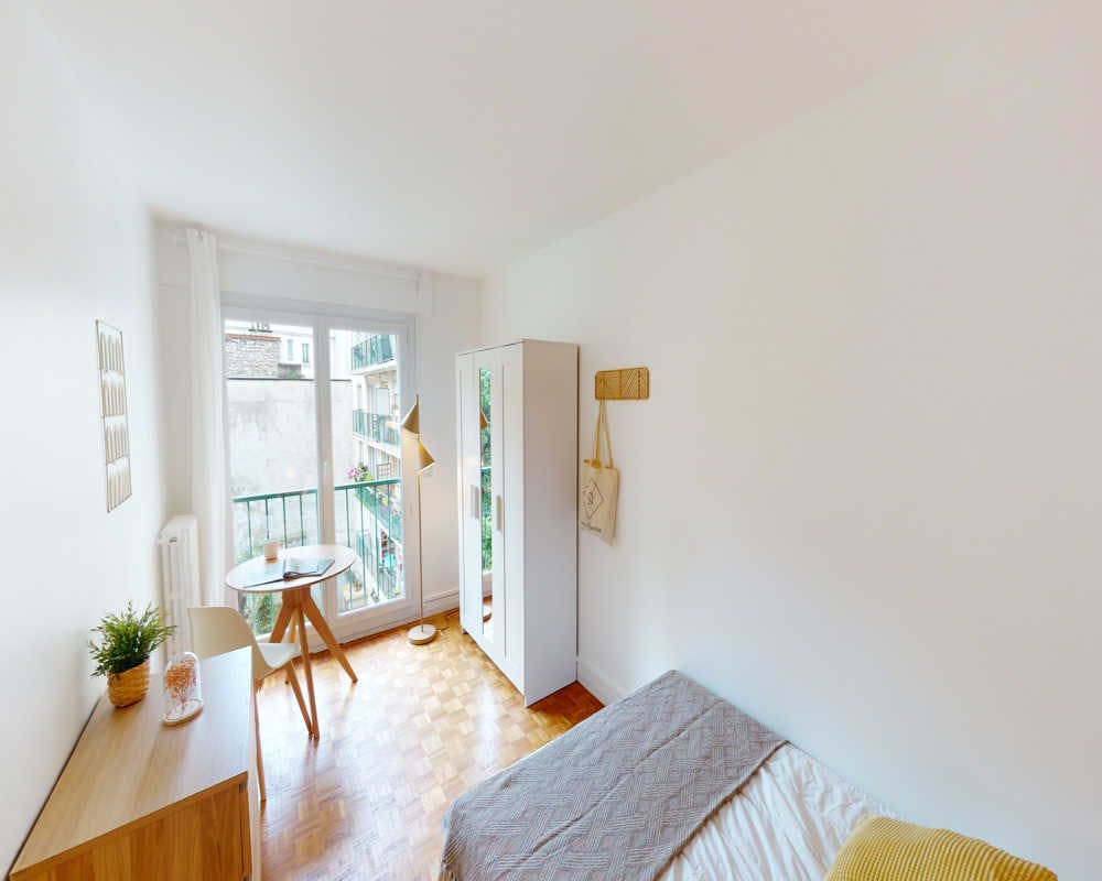 Single room Paris, 1 bed, 12m² — photo 3