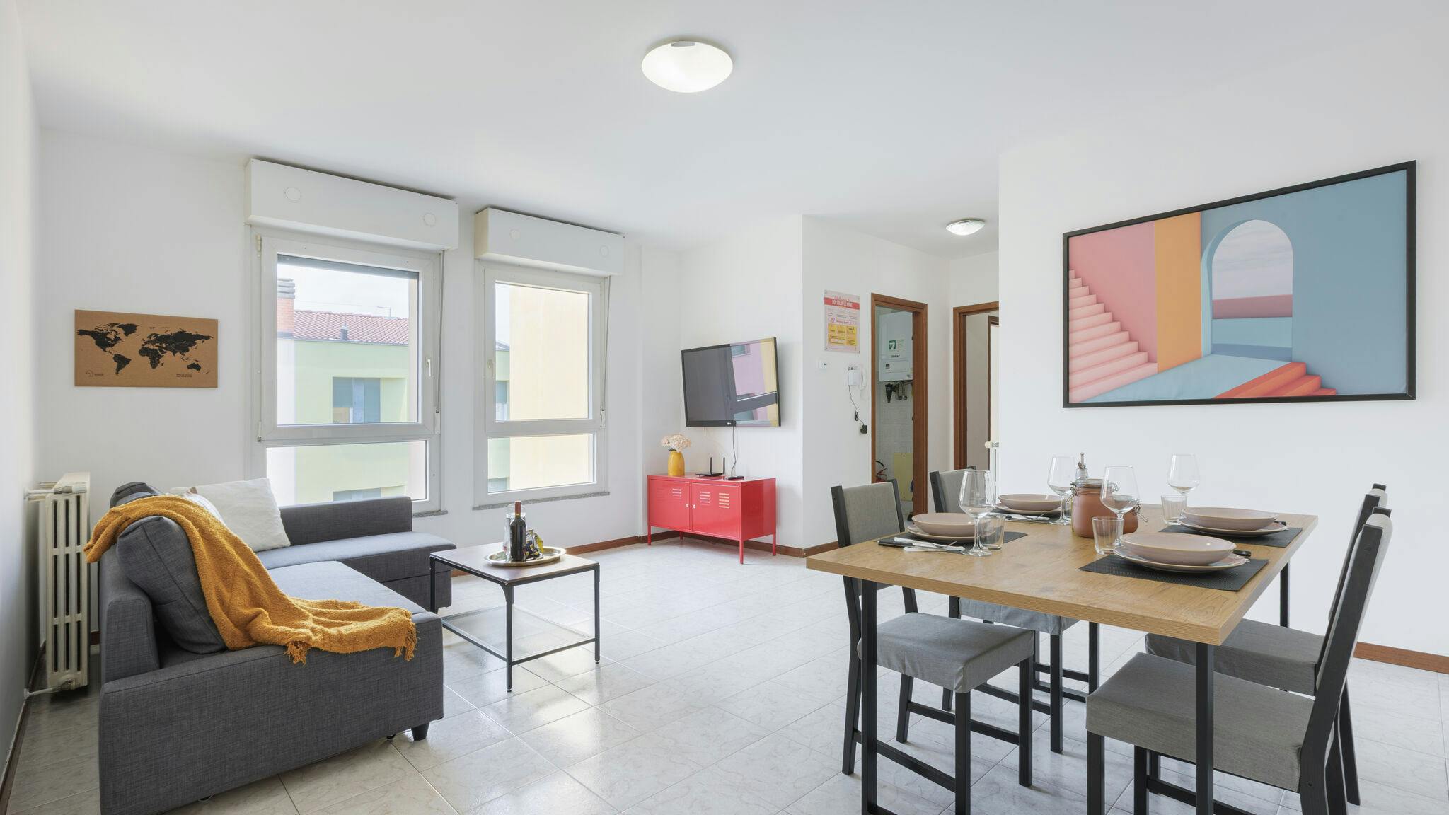 公寓 正在以 €1 的月租出租，其位于 Grassobbio, Via Amerigo Vespucci