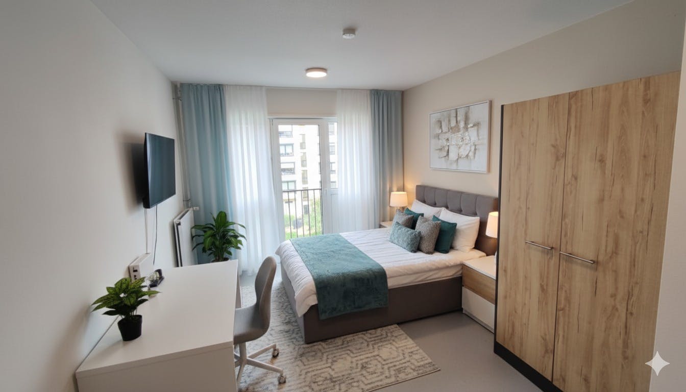 Appartement te huur voor € 1.000 per maand in Essen, Friedrich-Ebert-Straße