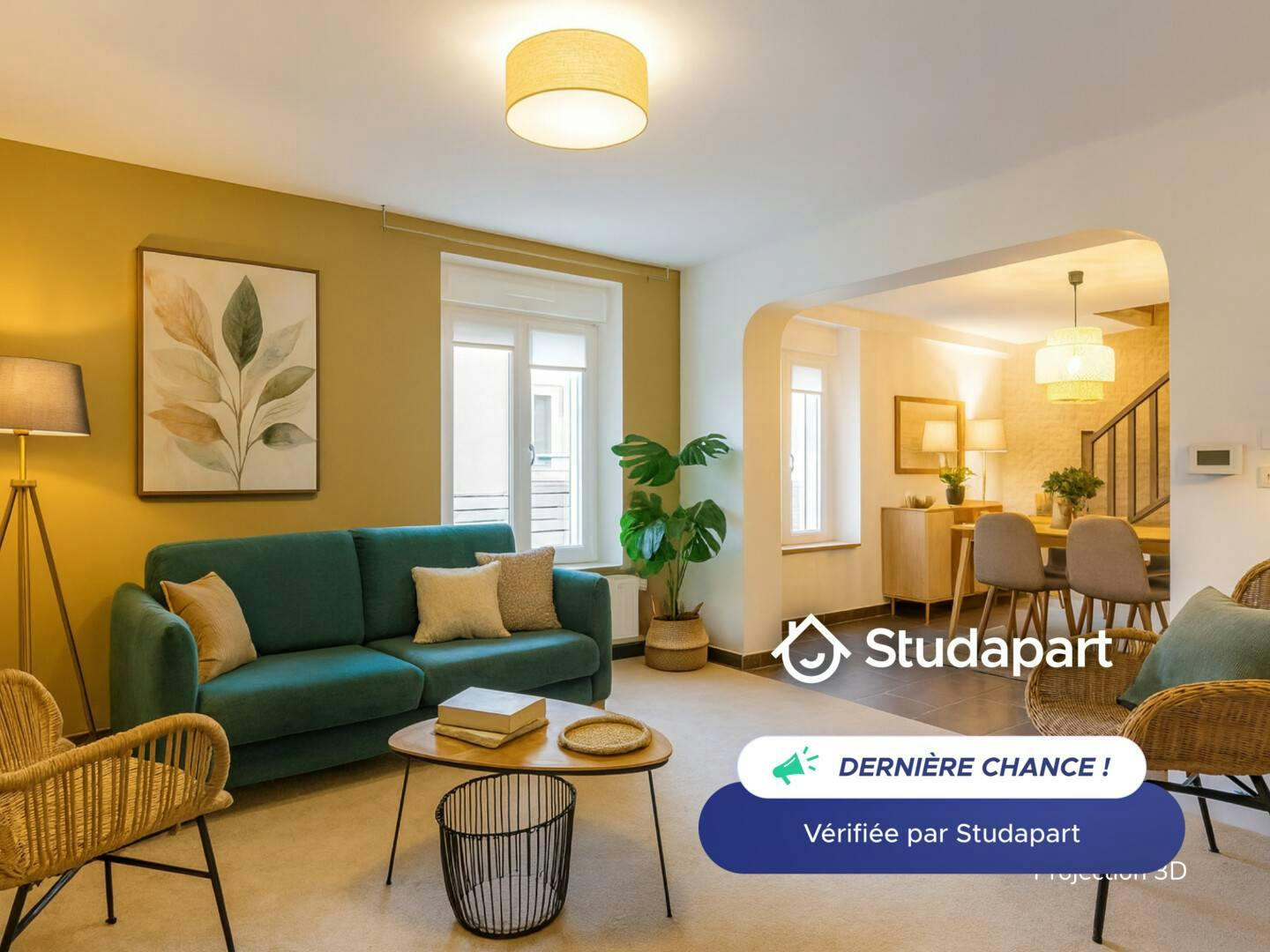 Appartement à louer pour 855 €/mois à Reims, Rue des Gobelins