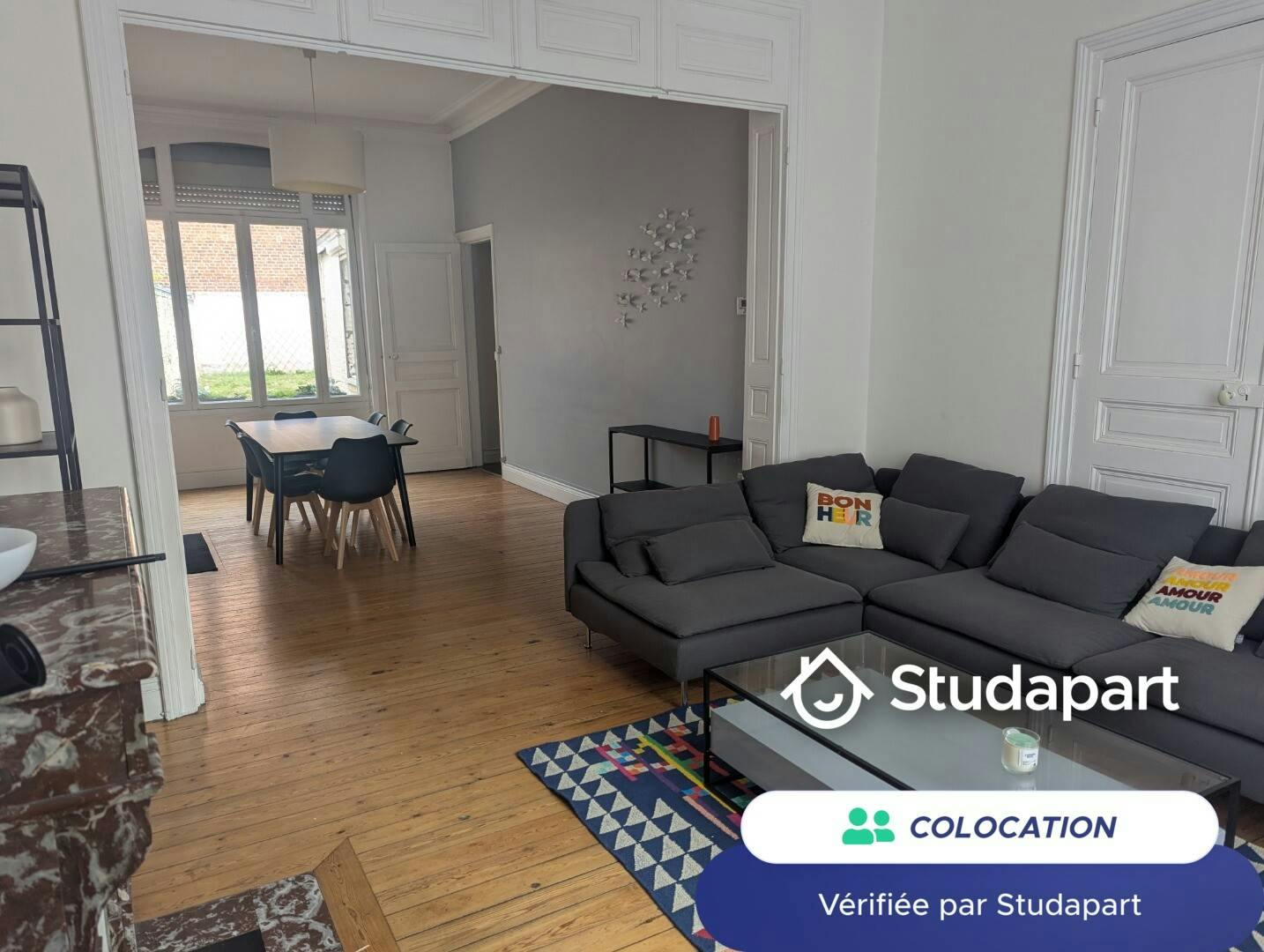 Quarto privado para alugar por € 370 por mês em Valenciennes, Avenue de Verdun