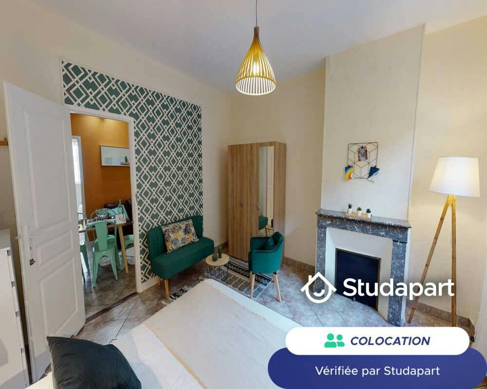 Private room for rent on Rue Lafontaine, Bordeaux - Vue 4