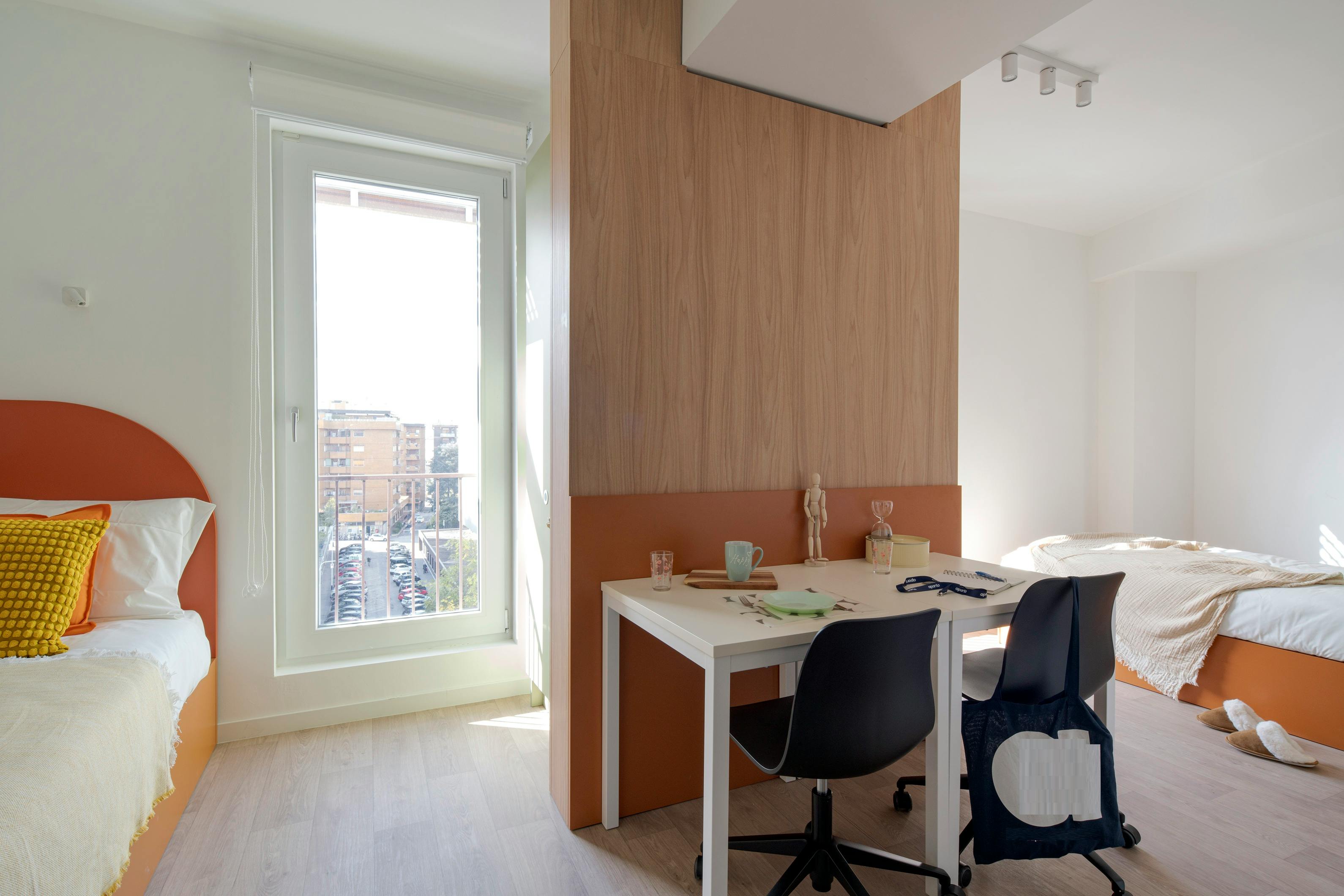 Double room Florence, 1 bed, 21m² — photo 3
