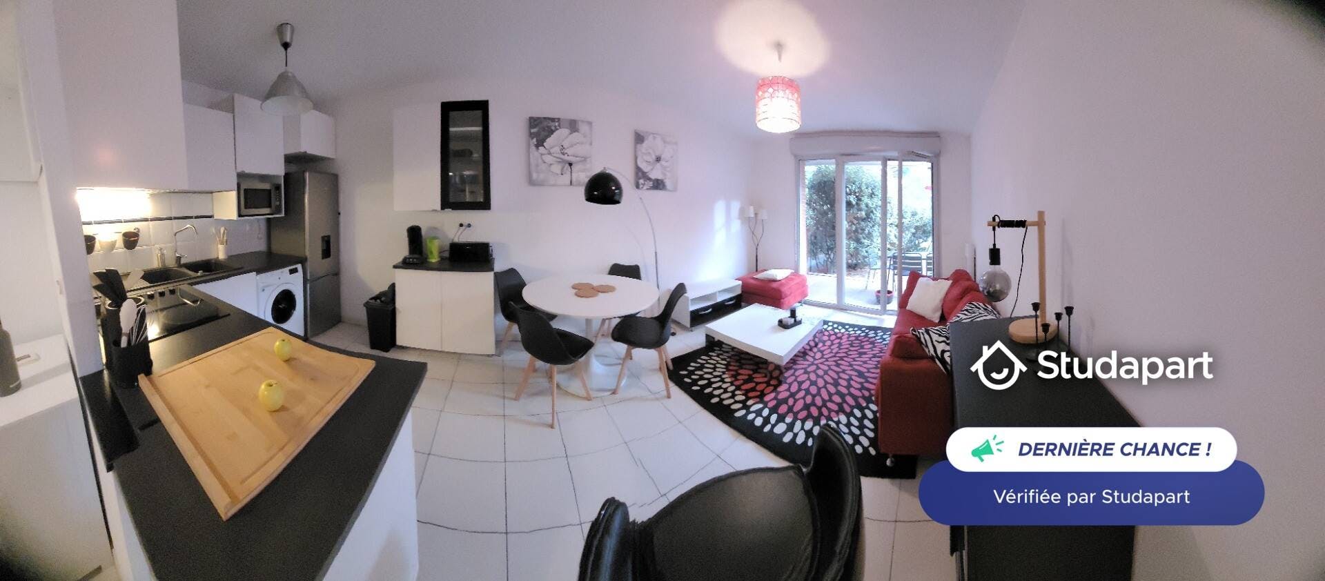 Apartament de închiriat pentru 960 EUR pe lună în Toulouse, Rue Hubert Monloup