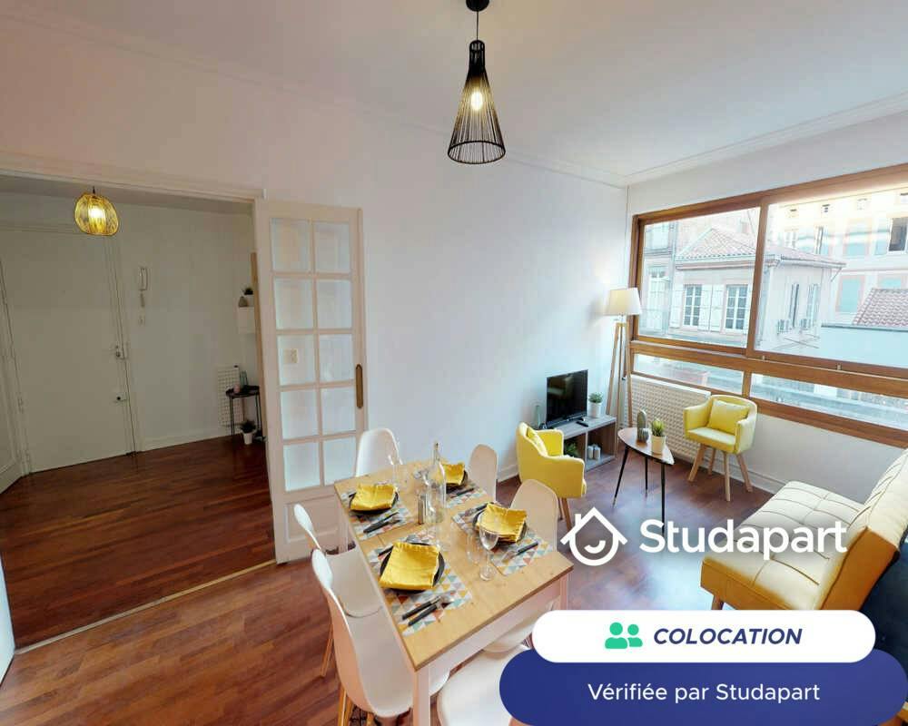Private room for rent on Rue du Rempart Saint-Etienne, Toulouse - Vue 5