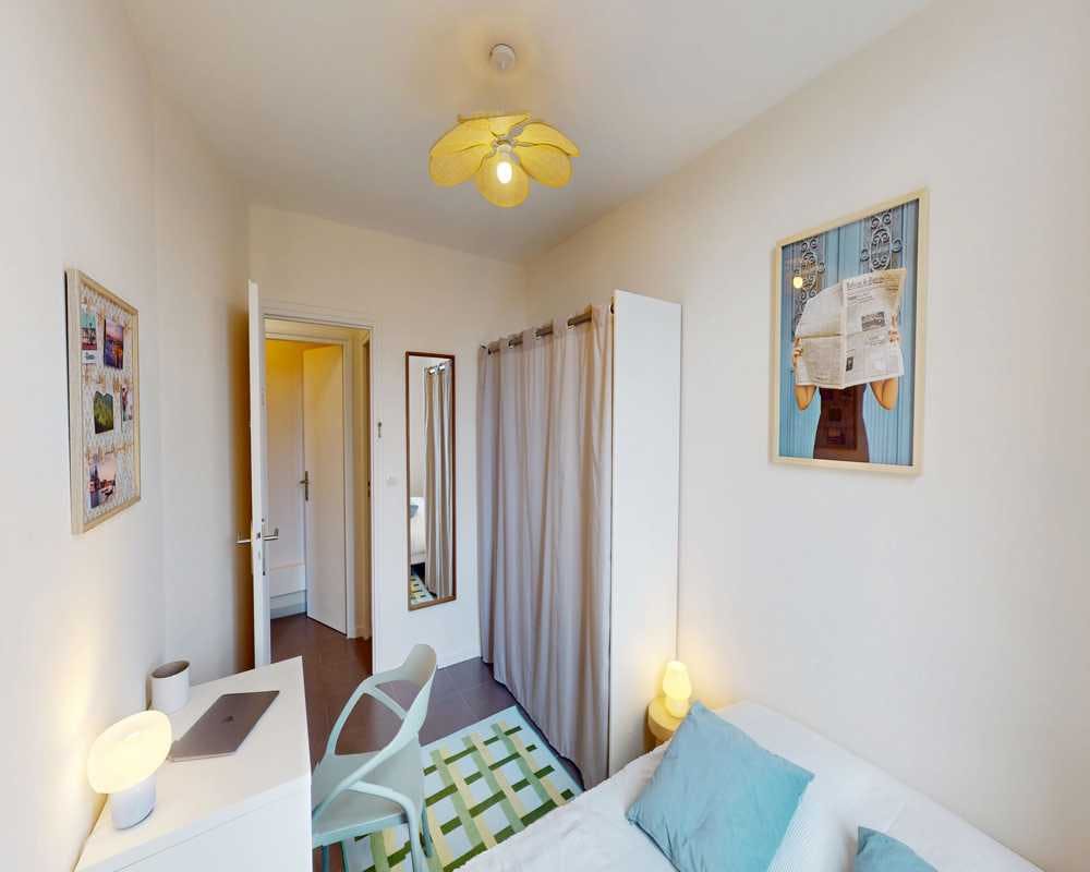 Single room Lyon, 1 bed, 9m² — photo 1