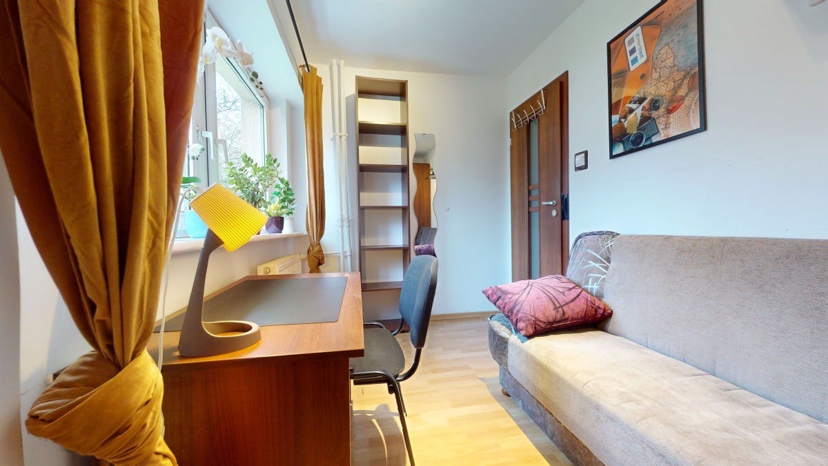 Chambre privée à louer pour 1 980 PLN/mois à Warsaw, Zwierzyniecka