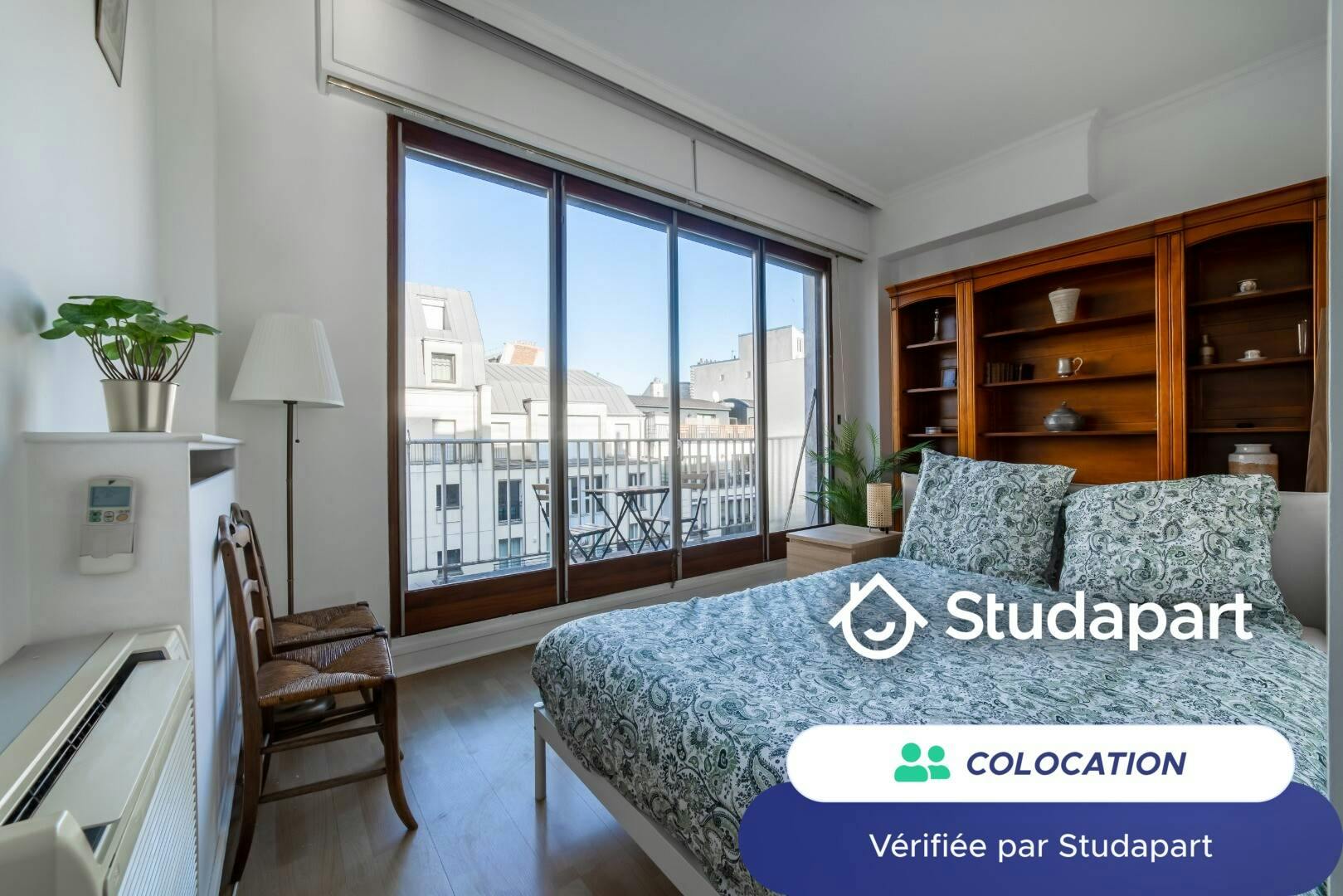 Private room for rent on Rue d'Auteuil, Paris - Vue 3