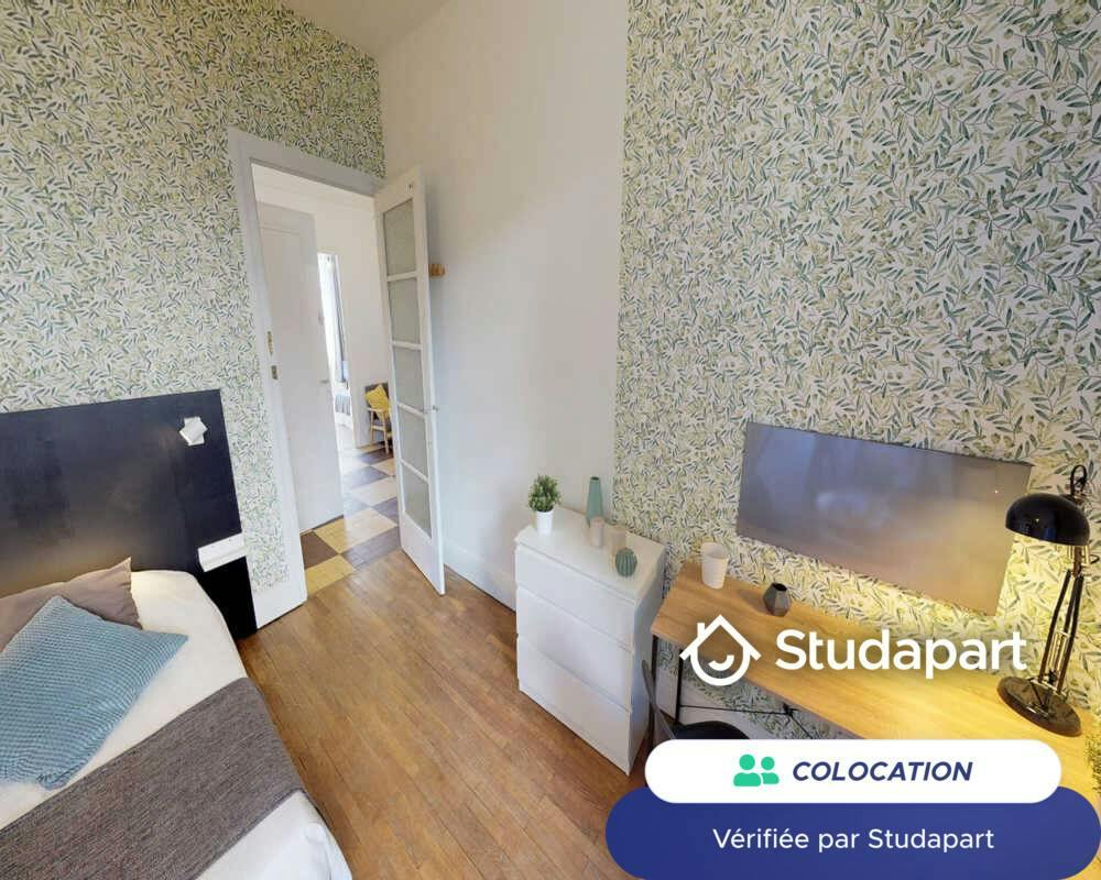 Private room for rent on Rue Cuvier, Lyon - Vue 3